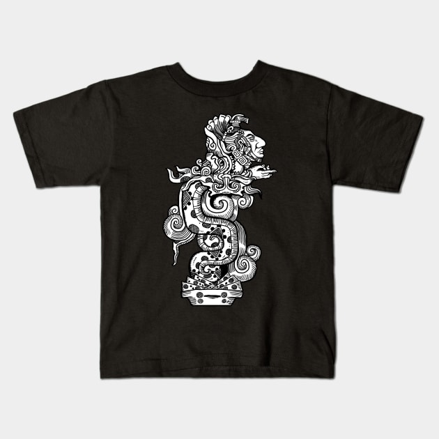 Kukulkan Kids T-Shirt by ZugArt01